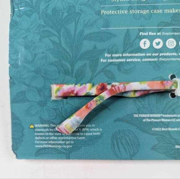 The Pioneer Woman Blue Light Screen Protection Glasses with Protective Case - Picture 9 of 9